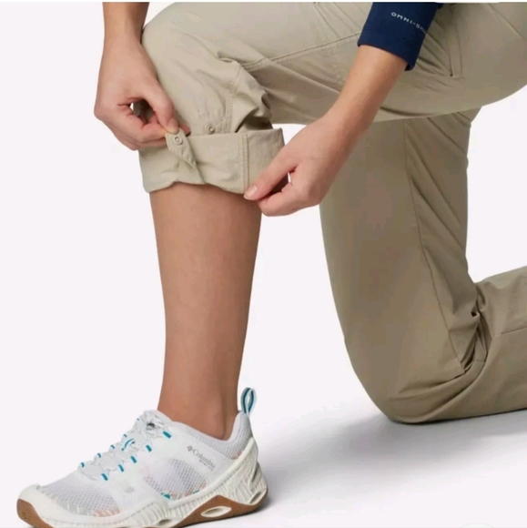 Women's Columbia PFG Fishing Roll Up Pant SIZES 4 - Picture 3 of 12